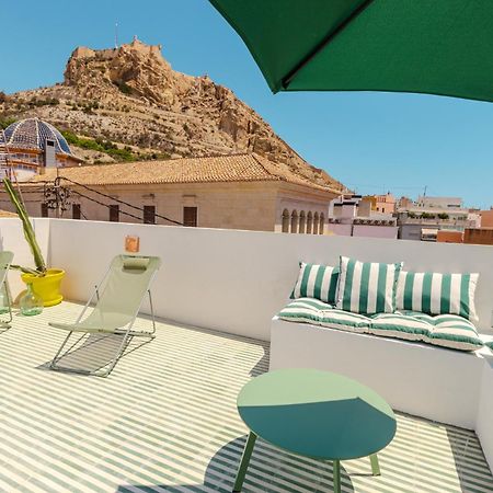 Penthouse With Breathtaking Views Of Heart Of Alicante Bagian luar foto