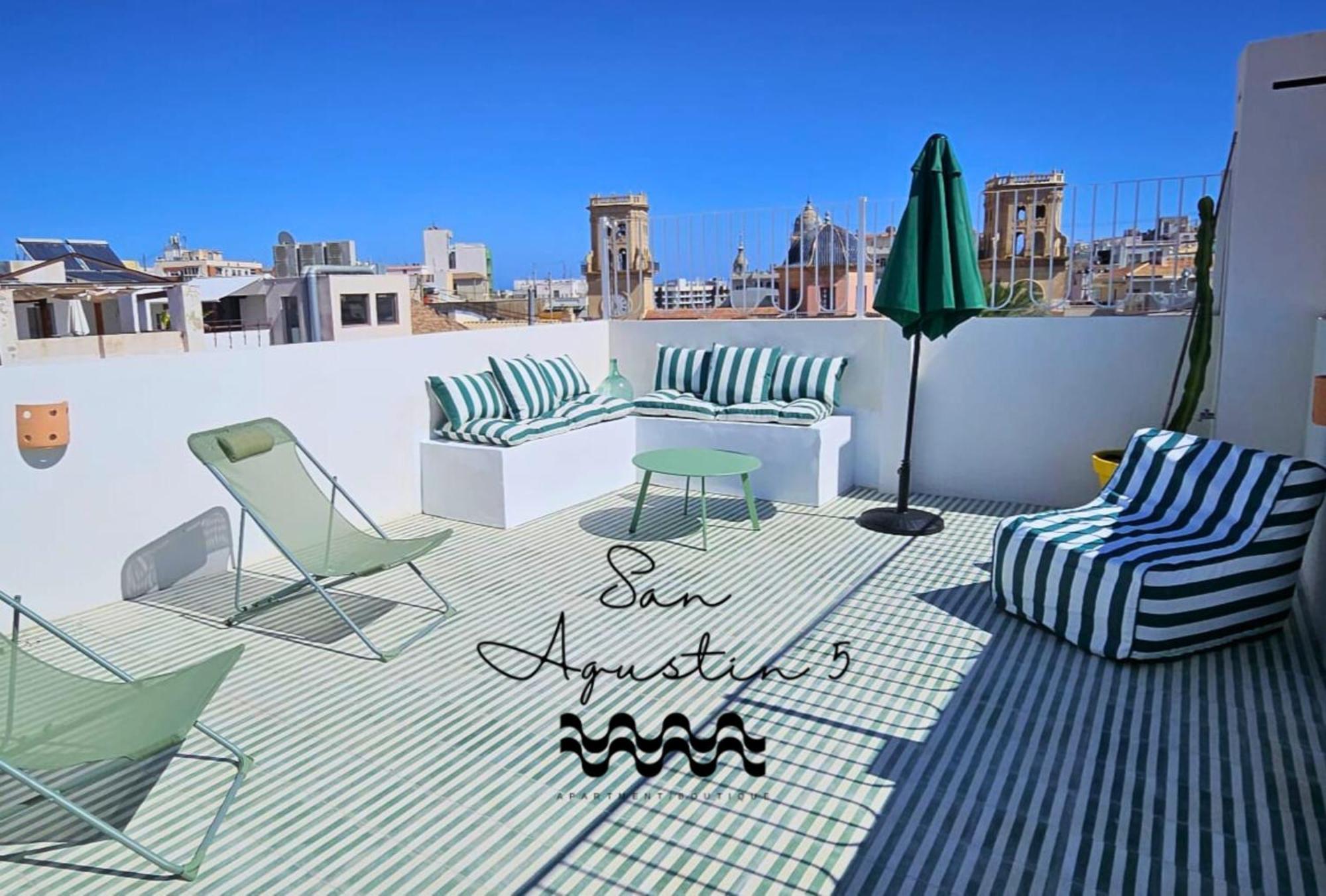 Penthouse With Breathtaking Views Of Heart Of Alicante Bagian luar foto